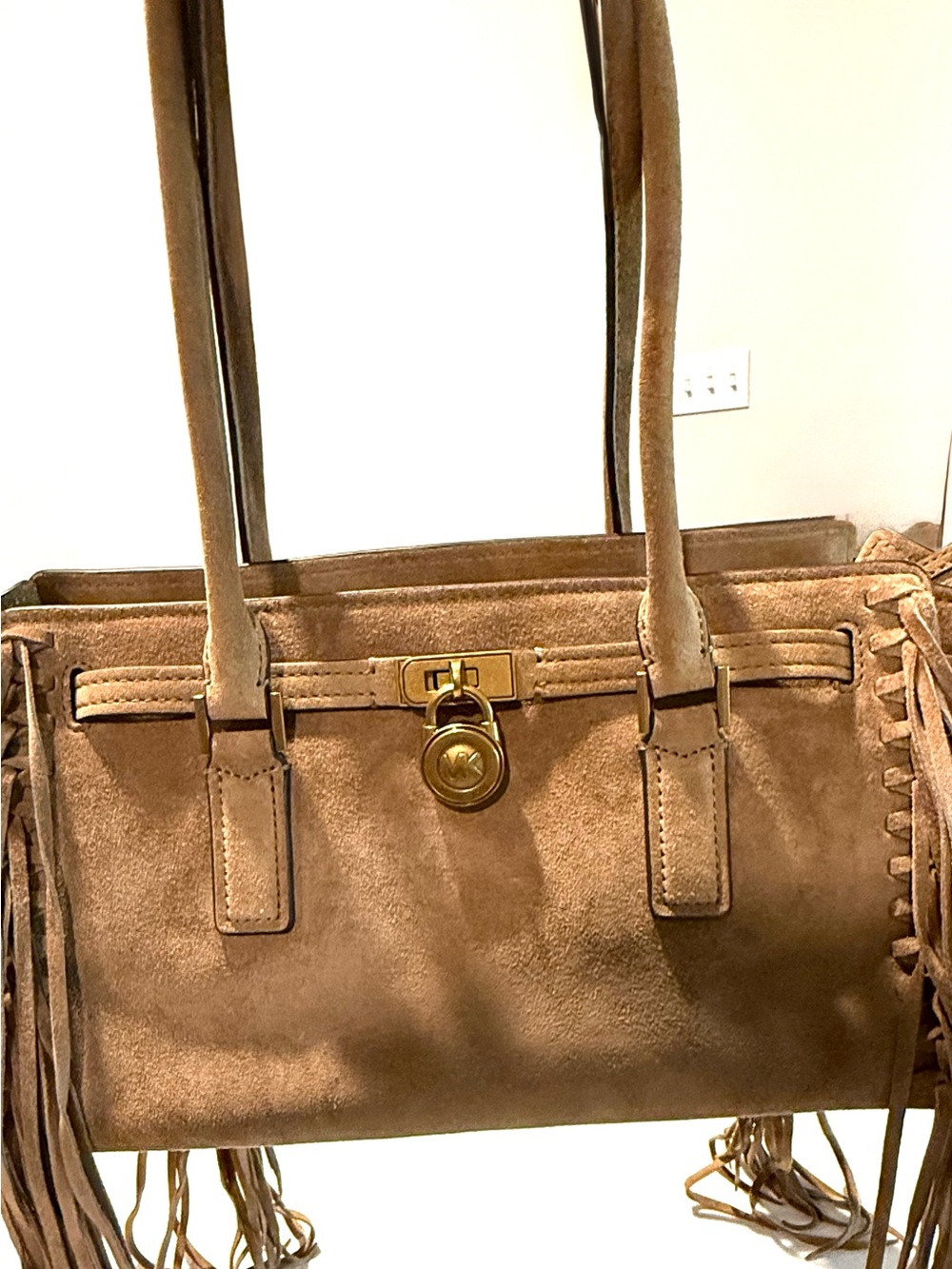 Michael Kors Hamilton Moderne Medium Leather East West tote bag